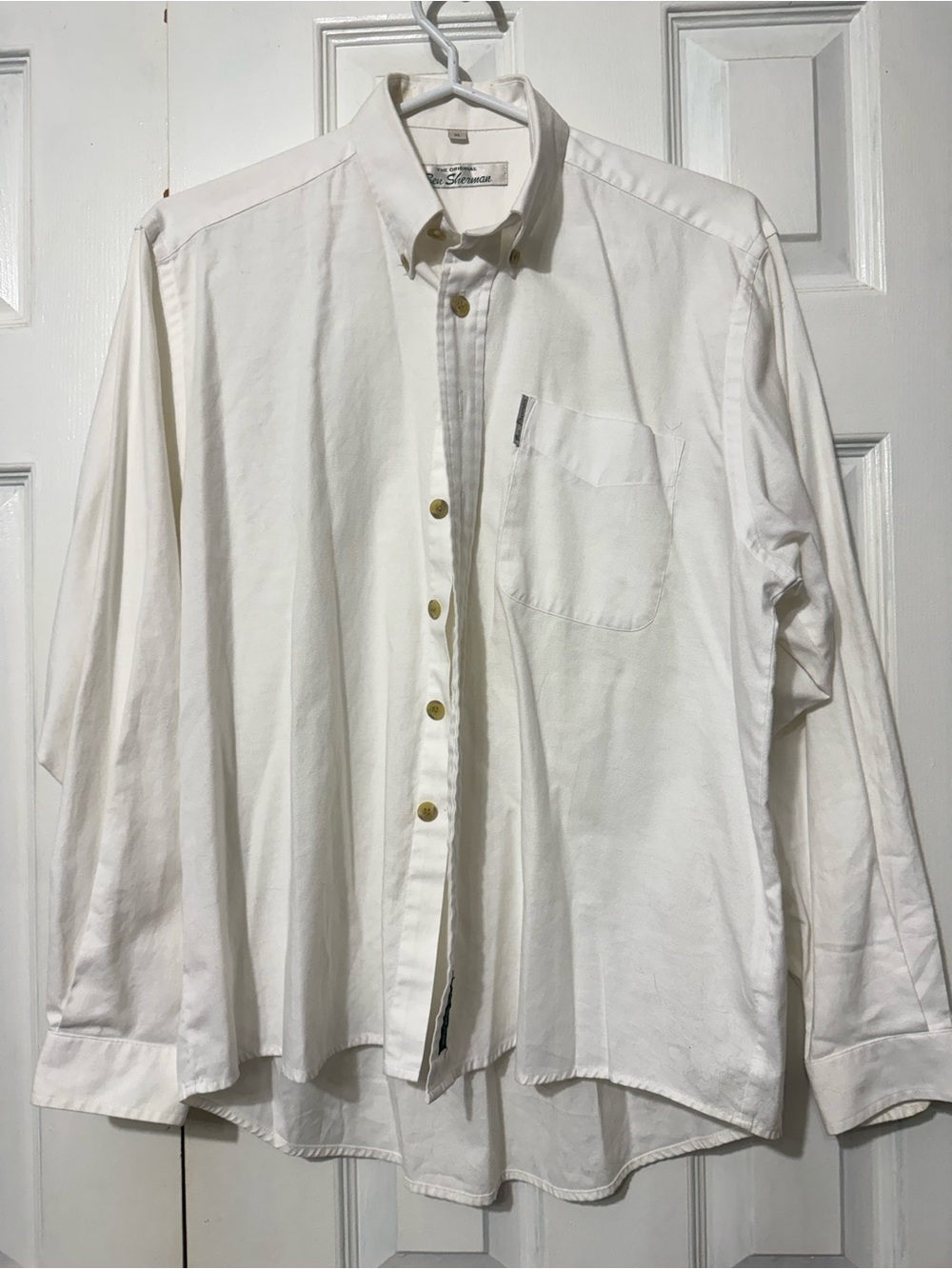 Vintage Ben Sherman Classic White Button-Down Shirt